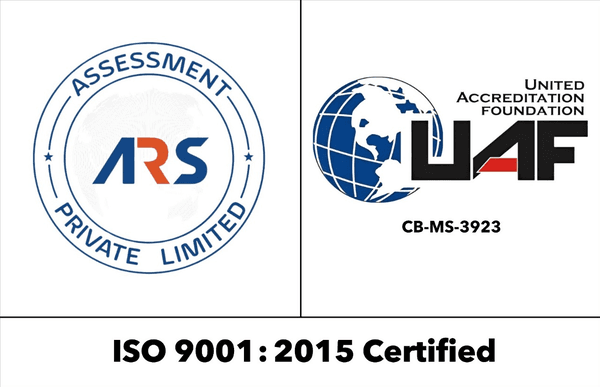 ISO 9001:2015 Certified